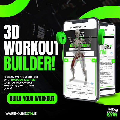 3D Workout Builder Meta Advert