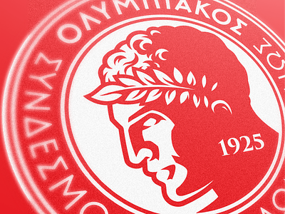 Olympiacos FC Redesign branding champions league design football greek illustration logo olympiacos redesign soccer sportlogo team