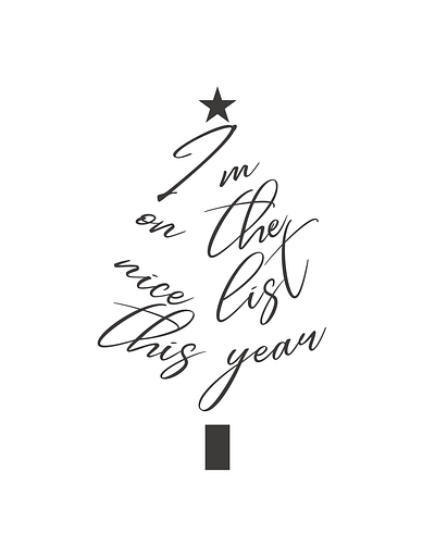 Christmas wish branding graphic design logo