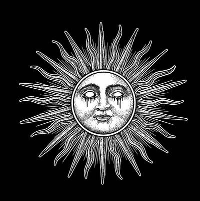 Dark Sun animation branding graphic design logo