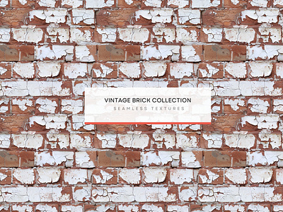 Vintage Brick Collection, Seamless Textures 300 DPI, 4K brick textures brick wall backdrop exposed brick old brick old brick walls old red brick wall vintage brick wall texture