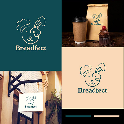 Bakery logo branding design graphic design illustration logo logo design mockups presentation