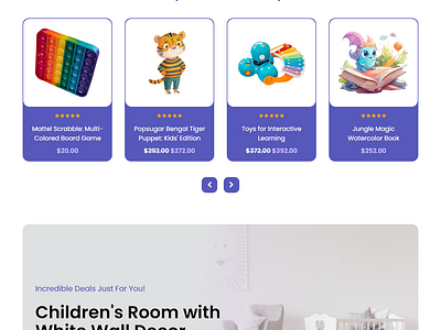 Baby Products Website UI Design baby products website baby products website design ecommerce web design ecommerce web ui design ecommerce website design