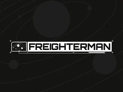 Freighterman Game Logo game logo logo logotype space