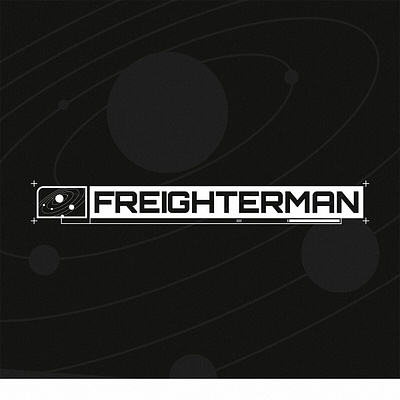 Freighterman Game Logo game logo logo logotype space