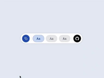 Toolbar Interaction command bar control bar github hover interaction micro interaction panel text text editor toolbar tooltip ui ux
