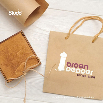 Brown Paper - Kitchen Decor Brand Branding, Experience Design logo design