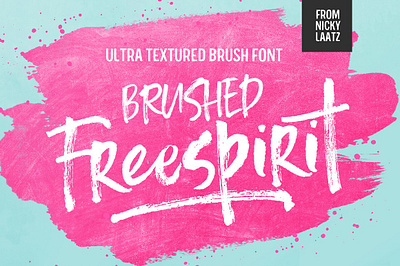 Freespirit Brush Fonts happy
