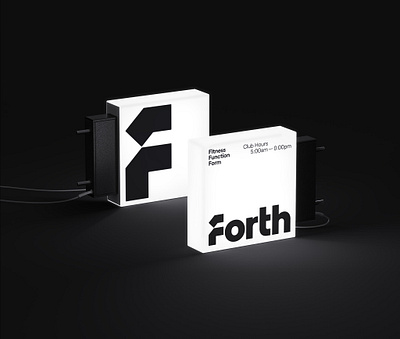 Forth app apparel brand identity branding graphic design gym illustration logo malta merchandise motion graphics typography ui visual identity website
