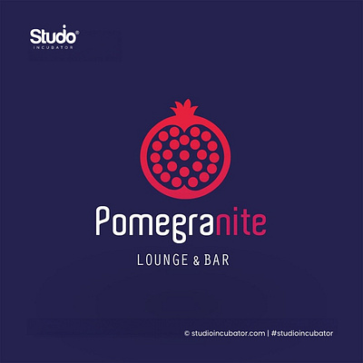 Pomegranite - Lounge & Bar Branding, Experience Design logo design