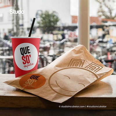 QUE SO' - Fast Food Brand Branding, Experience Design logo design