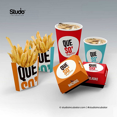 QUE SO' - Fast Food Brand Branding, Experience Design logo design