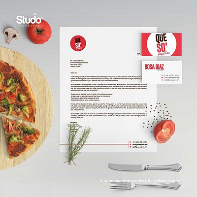 QUE SO' - Fast Food Brand Branding, Experience Design logo design