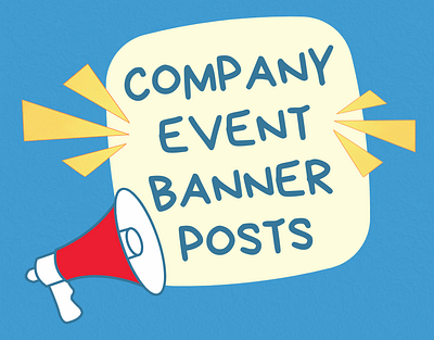 Company Event Banner Posts