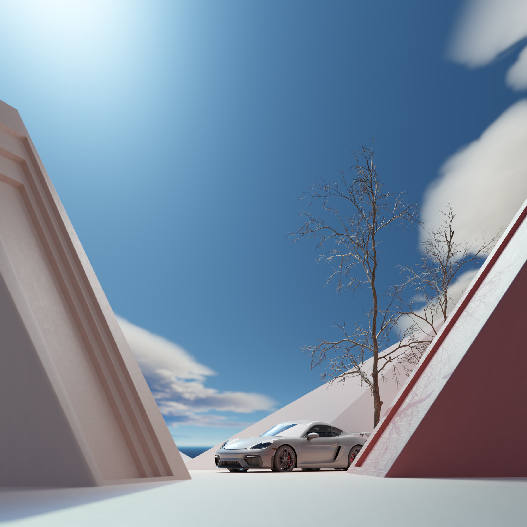 B198 3d 3dart 3dartist architecture art artist blender blender3d car cycles design modeling print render surealism