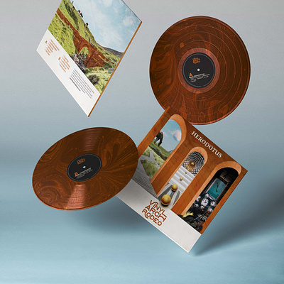 Vinyl Arch Rodeo - Vinyl design albumconept albumcover music musicdesign vinyldesign