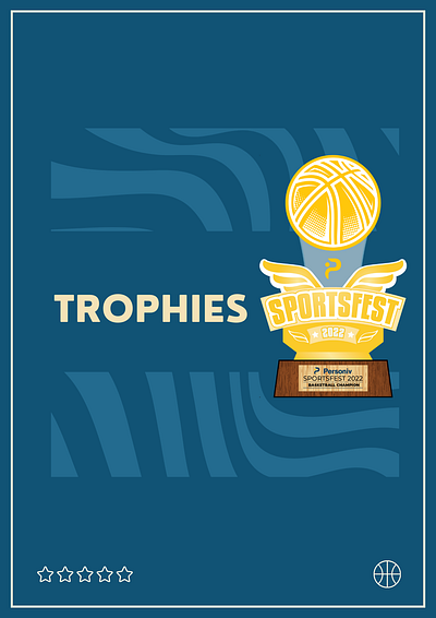 Sportsfest Trophy Design adobe illustrator drawing illustration trophy trophy design vector art vector drawing