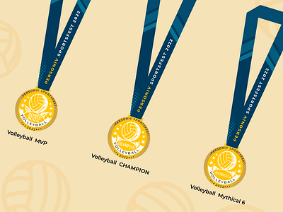 Sportsfest Medal Design adobe illustrator design illustration illustrator medal design vector vector design