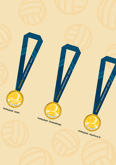 Sportsfest Medal Design