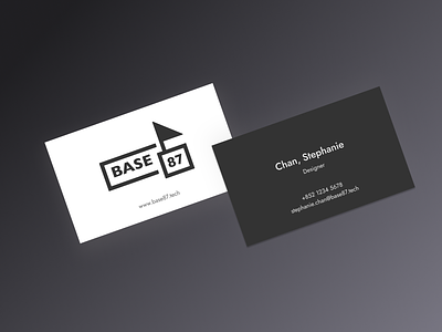 Business Card - Base87 branding business card graphic design illustration