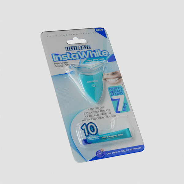 Blister Packaging for Teeth whitening kit 3d branding care cinema 4d design illustration medical packaging redshift teeth whitining visualization