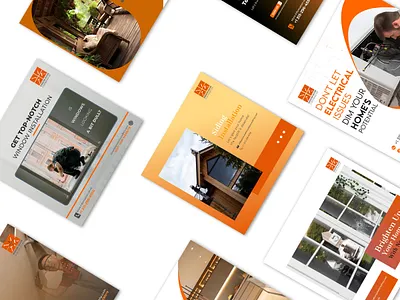 Renovation Social Media Post banner branding design google ads graphic design illustration illustrator photoshop renovation post social media banner social media post typography