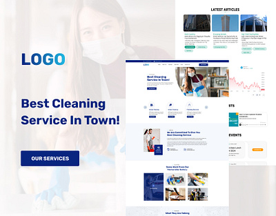 Cleaning Business figma