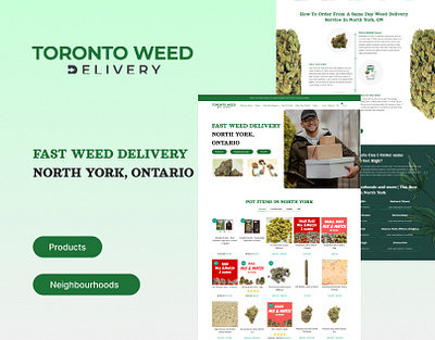 Toronto Weed Delivery figma
