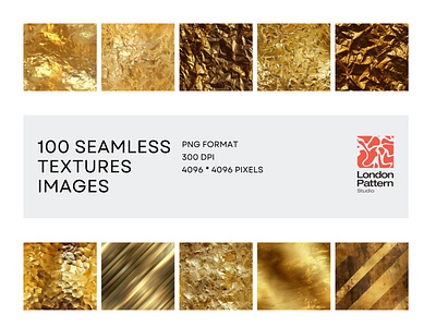 Golden Elegance, Seamless Textures 300 DPI, 4K golden background golden light golden style golden wallpaper metallic foil shiny gold shiny texture