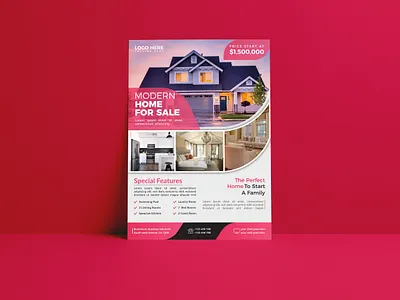 I will create the best Real Estate flyer. beautiful flyer branding business flyer business flyer design design flyer flyer design graphic design real estate real estate flyer