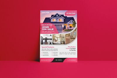 I will create the best Real Estate flyer. beautiful flyer branding business flyer business flyer design design flyer flyer design graphic design real estate real estate flyer
