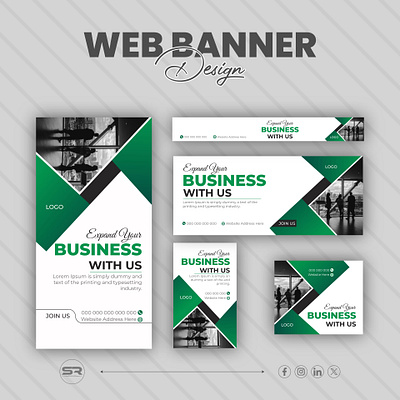 I will create the best Web banner for you. ad banner ad design banner design graphic design infographic web banner web design web graphic