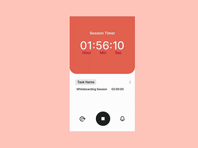 Daily UI 014 / Countdown Timer animation animation ui countdown countdown timer dailyui dailyui 014 design designui graphic design illustration interaction timer timer app ui user interface ux