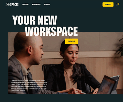 The Spaces Webflow Template branding figma graphic design illustration real estate ui ux web design web development webflow website