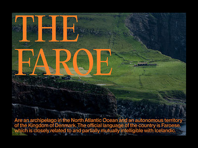 The Faroes | Editorial layout, pt. 16 design editorial figma graphic design grd landing landing page layout minimal minimalism minimalist poster swiss typographic typography ui ui design user interface web web design