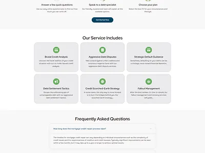 Premium Credit Repair Lead Generation Landing Page design landing page lead generation template wordpress