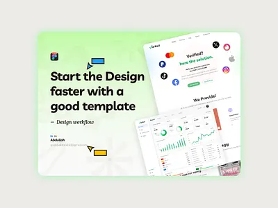 Website Cover Page animation branding ui