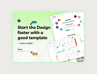 Website Cover Page animation branding ui