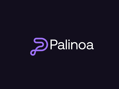 Palinoa - Technology Business abstract logo brand brand guidelines brand identity branding business identity letter logo logo logo design logo guidelines logo mark logos modern logo tech tech company technology