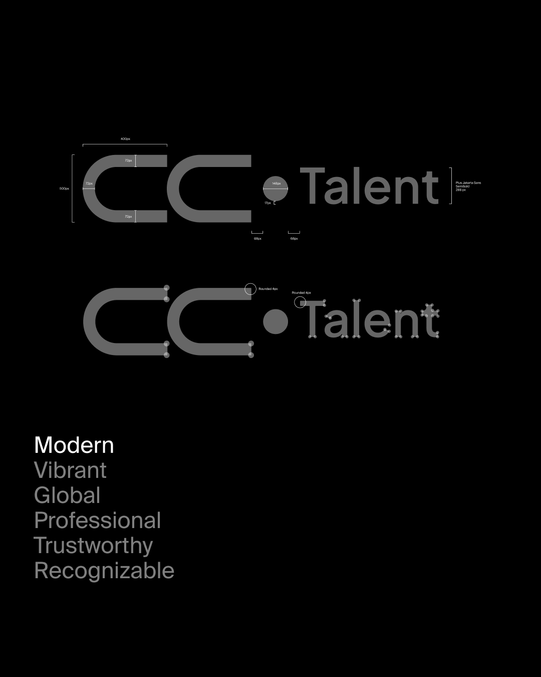 Brand touch-up and Re-branding for CCDot branding logo