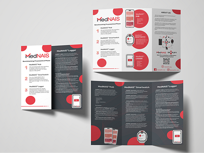 Brochure Design for MedNAIS branding brochure design designer flyer graphic design illustration logo ui ui design ux ux design vector web design