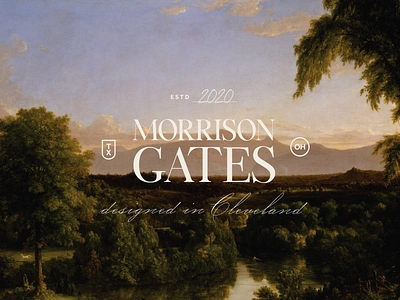 Morrison Gates Interiors Branding brand design branding concept logo typography