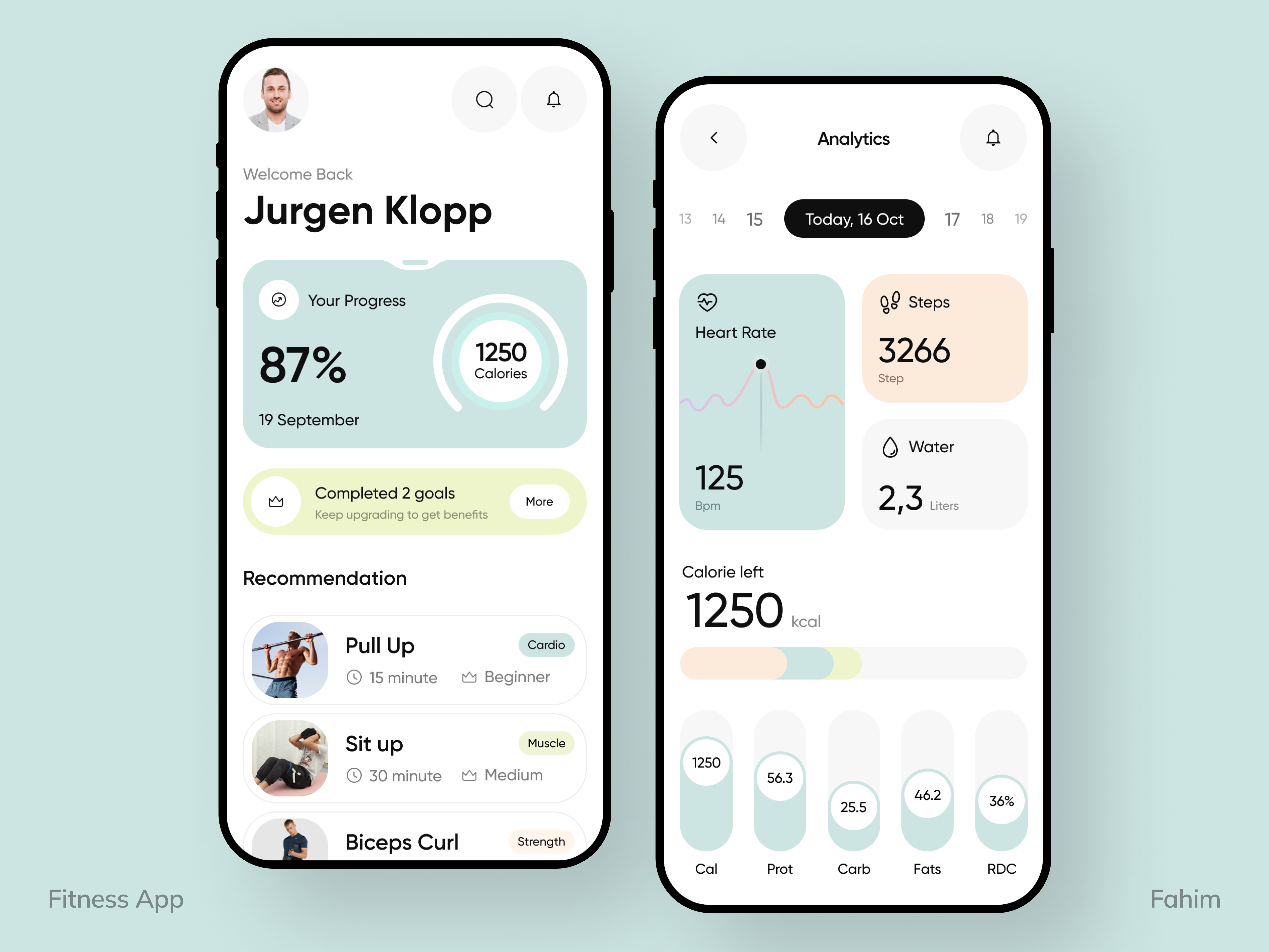 Example of Mobile App UI/UX Design
