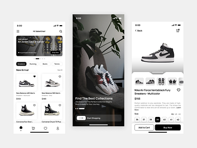 Shoes E-Commerce - Mobile App app e commerce mobile mobileapp shoes ui uiux ux