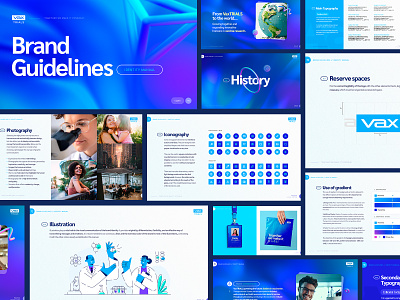 Brandbook - Vax Re-Branding brand brand guidelines brandbook branding design graphic design visual identity