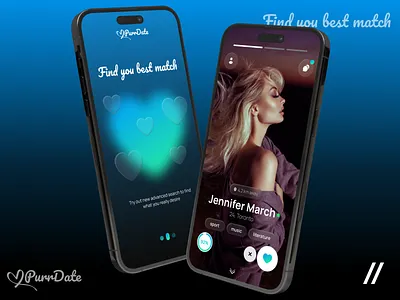 Dating Mobile iOS App android app design app interface app ui chat dark theme dashboard dating dating app design interface ios mobile app mobile ui product design social media start up ui ux