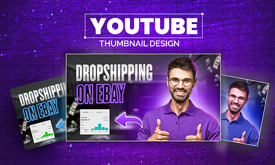 Professional YouTube Thumbnail Design animation branding graphic design