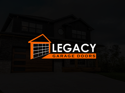 Legacy Garage Doors branding graphic design logo