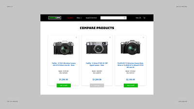 Daily UI #030: Pricing daily ui e commerce ui visual design