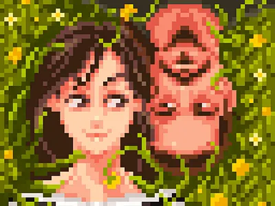 Musi Sottosopra 8bit pixel